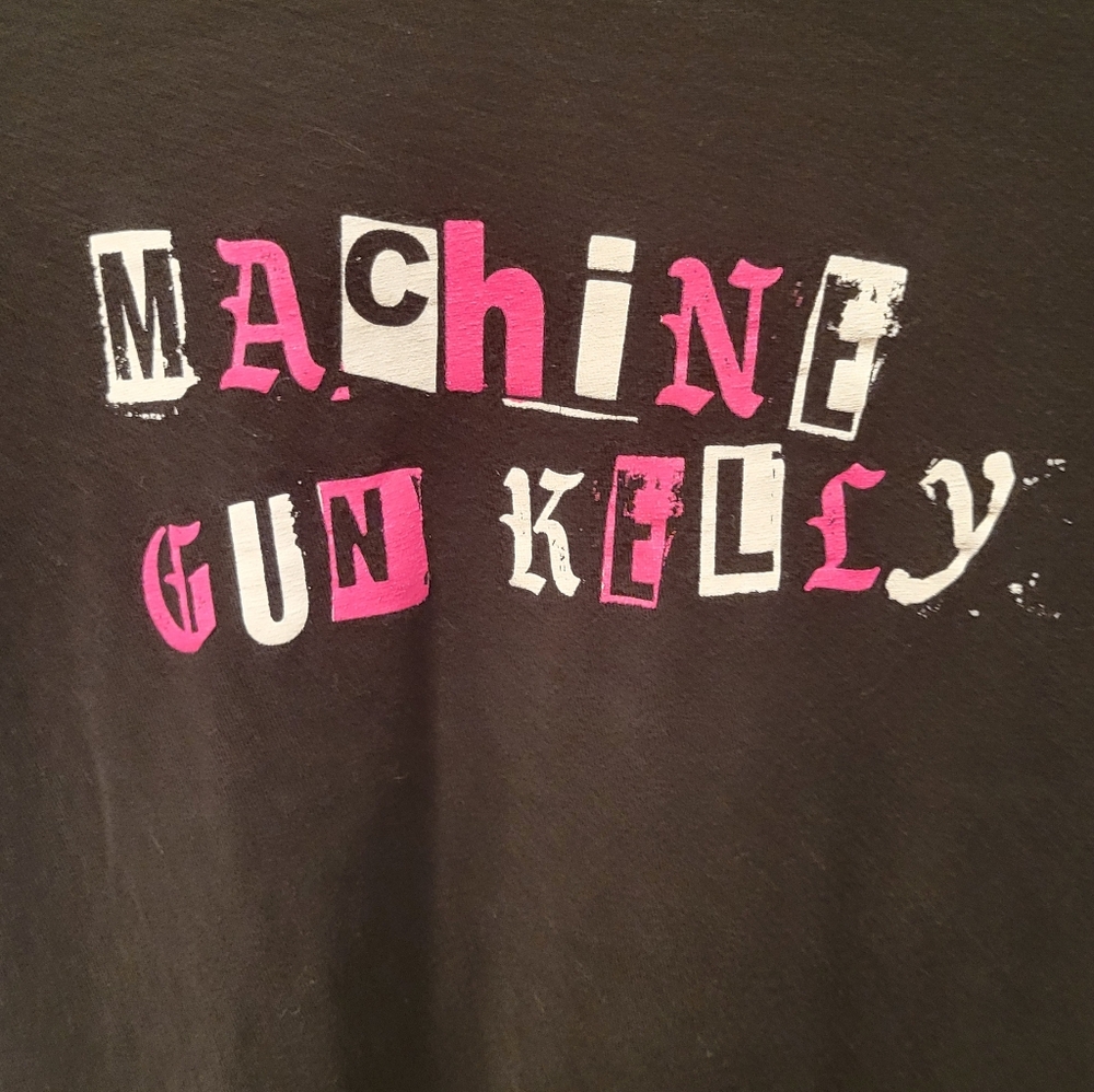 Machine Gun Kelly Black and Pink Graphic Tee
